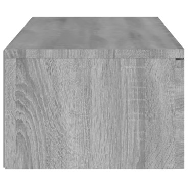 vidaXL Ντουλάπι Τοίχου Γκρι Sonoma102x30x20cm Επεξεργασμένο Ξύλο 1 τεμ.