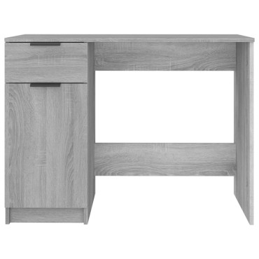 vidaXL Γραφείο Γκρι Sonoma 100x50x75cm από Επεξεργασμένο Ξύλο 1 τεμ.