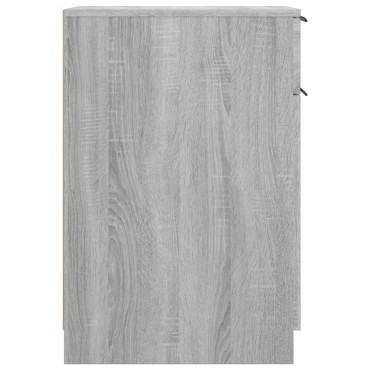 vidaXL Ντουλάπι Γραφείου Γκρι sonoma 33,5x50x75cm Επεξεργ. Ξύλο 1 τεμ.
