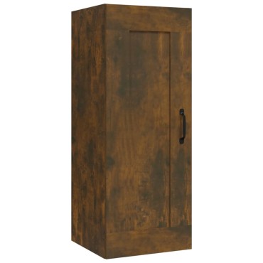 vidaXL Ντουλάπι Κρεμαστό Καπνιστή δρυς35x34x90cm Επεξεργασμένο Ξύλο 1 τεμ.