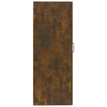 vidaXL Ντουλάπι Κρεμαστό Καπνιστή δρυς35x34x90cm Επεξεργασμένο Ξύλο 1 τεμ.