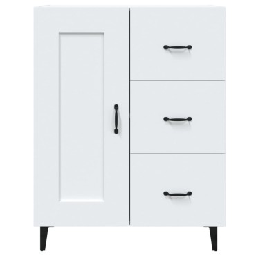 vidaXL Ντουλάπι Λευκό 69,5x34x90cm από Επεξεργασμένο Ξύλο 1 τεμ.