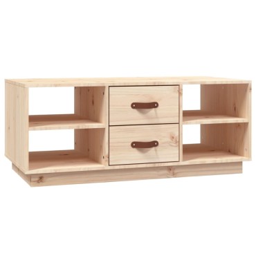vidaXL Τραπεζάκι Σαλονιού 100x50x41cm Μασίφ Ξύλο Πεύκου 1 τεμ.