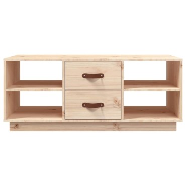 vidaXL Τραπεζάκι Σαλονιού 100x50x41cm Μασίφ Ξύλο Πεύκου 1 τεμ.