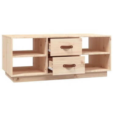 vidaXL Τραπεζάκι Σαλονιού 100x50x41cm Μασίφ Ξύλο Πεύκου 1 τεμ.