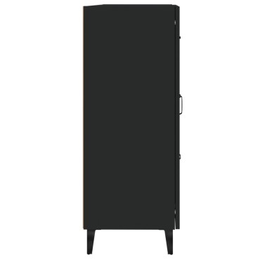 vidaXL Ντουλάπι Μαύρο 69,5x34x90cm από Επεξεργασμένο Ξύλο 1 τεμ.