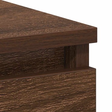 vidaXL Γραφείο Καφέ Δρυς 90x45x76cm από Επεξεργασμένο Ξύλο 1 τεμ.