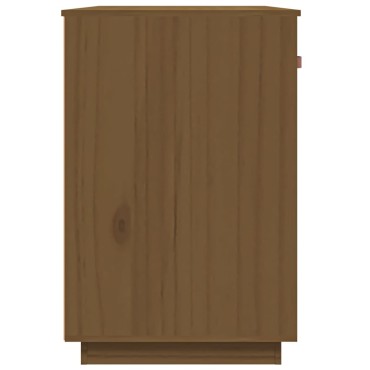 vidaXL Γραφείο Καφέ Μελί 95x50x75cm από Μασίφ Ξύλο Πεύκου 1 τεμ.