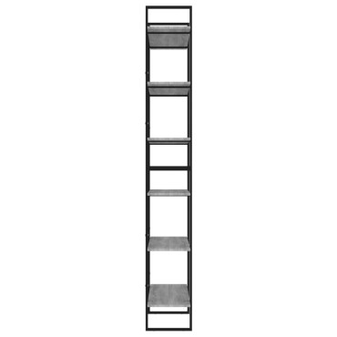 vidaXL Ραφιέρα Γκρι Sonoma 100x30x210cm από Επεξεργασμένο Ξύλο 1 τεμ.