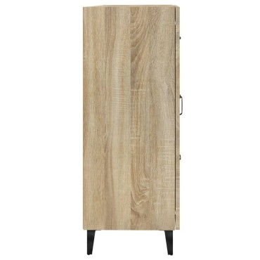 vidaXL Ντουλάπι Sonoma Δρυς 69,5x34x90cm από Επεξεργασμένο Ξύλο 1 τεμ.