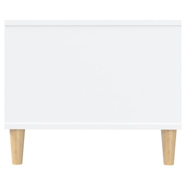 vidaXL Τραπεζάκι Σαλονιού Λευκό 102x50x40cm από Επεξεργασμένο Ξύλο 1 τεμ.