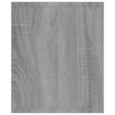 vidaXL Βιβλιοθήκη/Έπιπλο Τηλεόρασης Γκρι sonoma 143x30x36cm Επεξ. Ξύλο 1 τεμ.