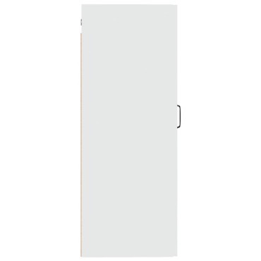 vidaXL Ντουλάπι Κρεμαστό Λευκό 35x34x90cm Επεξεργασμένο Ξύλο 1 τεμ.