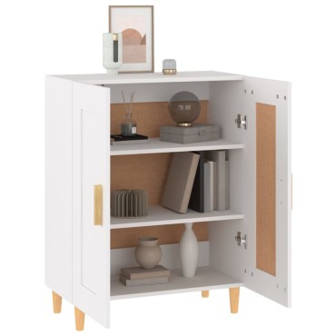 vidaXL Ντουλάπι Λευκό 69,5x34x90cm από Επεξεργασμένο Ξύλο 1 τεμ.