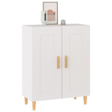 vidaXL Ντουλάπι Λευκό 69,5x34x90cm από Επεξεργασμένο Ξύλο 1 τεμ.