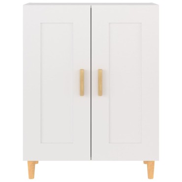 vidaXL Ντουλάπι Λευκό 69,5x34x90cm από Επεξεργασμένο Ξύλο 1 τεμ.