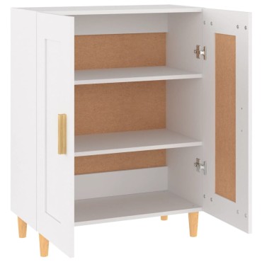vidaXL Ντουλάπι Λευκό 69,5x34x90cm από Επεξεργασμένο Ξύλο 1 τεμ.