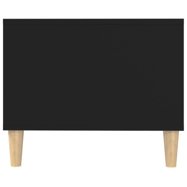 vidaXL Τραπεζάκι Σαλονιού Μαύρο 102x50x40cm από Επεξεργασμένο Ξύλο 1 τεμ.