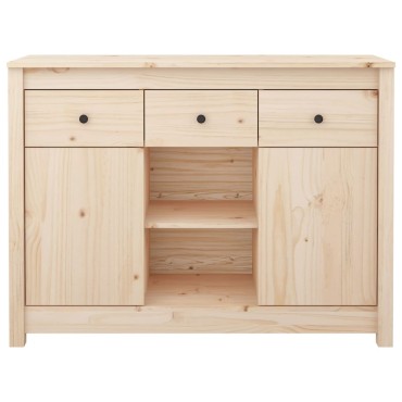vidaXL Ντουλάπι 100x35x74,5cm από Μασίφ Ξύλο Πεύκου 1 τεμ.