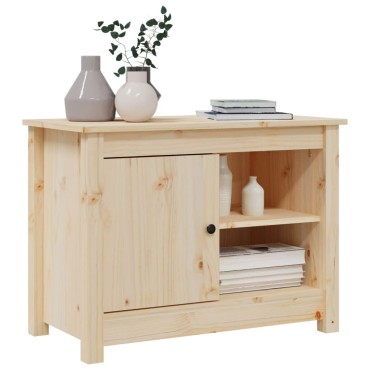 vidaXL Έπιπλο Τηλεόρασης 70x36,5x52cm από Μασίφ Ξύλο Πεύκου