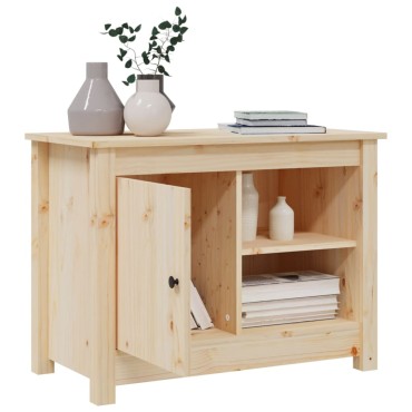 vidaXL Έπιπλο Τηλεόρασης 70x36,5x52cm από Μασίφ Ξύλο Πεύκου