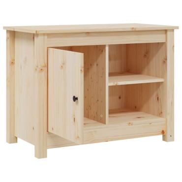 vidaXL Έπιπλο Τηλεόρασης 70x36,5x52cm από Μασίφ Ξύλο Πεύκου