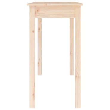 vidaXL Τραπέζι Κονσόλα 110x40x75cm από Μασίφ Ξύλο Πεύκου 1 τεμ.