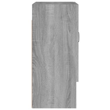 vidaXL Ντουλάπι Τοίχου Γκρι Sonoma 60x31x70cm Επεξεργασμένο Ξύλο 1 τεμ.