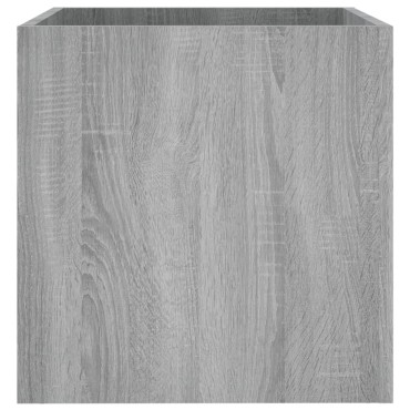 vidaXL Ζαρντινιέρα Γκρι sonoma 40 x 40 x 40 εκ. από Επεξεργασμένο Ξύλο