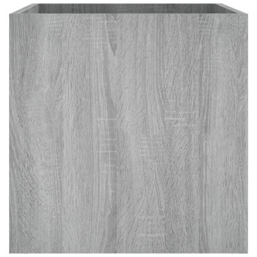 vidaXL Ζαρντινιέρα Γκρι sonoma 40 x 40 x 40 εκ. από Επεξεργασμένο Ξύλο