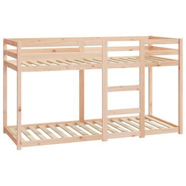 vidaXL Κουκέτα 75x190cm από Μασίφ Ξύλο Πεύκου 1 τεμ. - Μονό