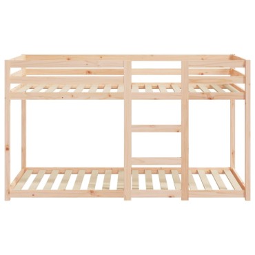 vidaXL Κουκέτα 75x190cm από Μασίφ Ξύλο Πεύκου 1 τεμ. - Μονό