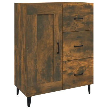 vidaXL Ντουλάπι Καπνιστή Δρυς 69,5x34x90cm Επεξεργασμένο Ξύλο 1 τεμ.