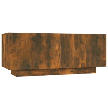 vidaXL Έπιπλο Τηλεόρασης Καπνιστή Δρυς 100x35x40cm Επεξ. Ξύλο