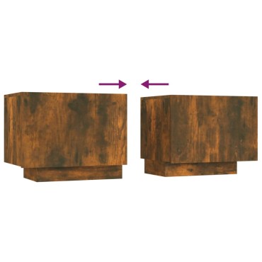 vidaXL Έπιπλο Τηλεόρασης Καπνιστή Δρυς 100x35x40cm Επεξ. Ξύλο