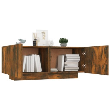 vidaXL Έπιπλο Τηλεόρασης Καπνιστή Δρυς 100x35x40cm Επεξ. Ξύλο