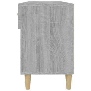 vidaXL Παπουτσοθήκη Γκρι Sonoma 102x35x55cm από Επεξεργασμένο Ξύλο