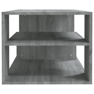 vidaXL Τραπεζάκι Σαλονιού Γκρι Sonoma 100x50x40cm Επεξεργασμένο Ξύλο 1 τεμ.