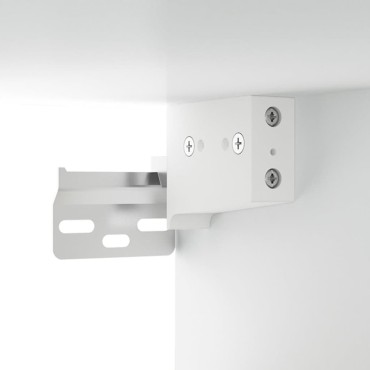 vidaXL Ντουλάπια Τοίχου 2 τεμ. Λευκά 100x36,5x35cm Επεξεργασμένο Ξύλο