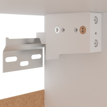 vidaXL Ντουλάπι Κρεμαστό Lyon Καπνιστή Δρυς 60x31x40cm 1 τεμ.
