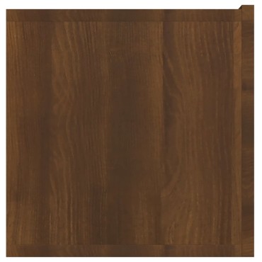 vidaXL Έπιπλα Τηλεόρασης Κρεμαστά Καφέ 60x30x30cm Επεξ. Ξύλο