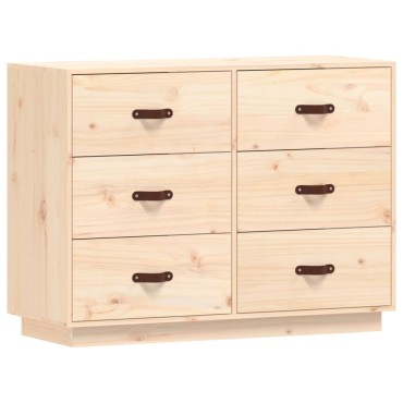 vidaXL Ντουλάπι 100x40x75cm από Μασίφ Ξύλο Πεύκου 1 τεμ.