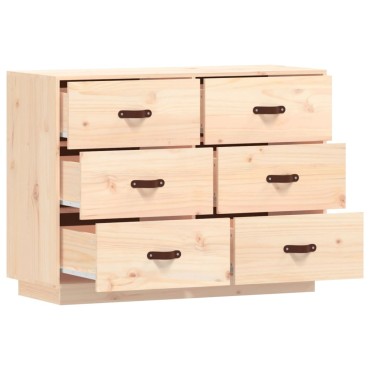 vidaXL Ντουλάπι 100x40x75cm από Μασίφ Ξύλο Πεύκου 1 τεμ.