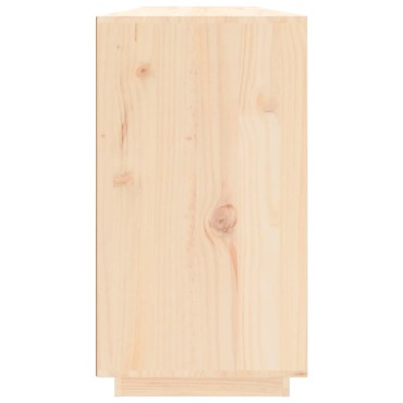 vidaXL Ντουλάπι 100x40x75cm από Μασίφ Ξύλο Πεύκου 1 τεμ.