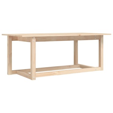 vidaXL Τραπεζάκι Σαλονιού 110x55x45cm από Μασίφ Ξύλο Πεύκου 1 τεμ.