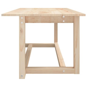 vidaXL Τραπεζάκι Σαλονιού 110x55x45cm από Μασίφ Ξύλο Πεύκου 1 τεμ.