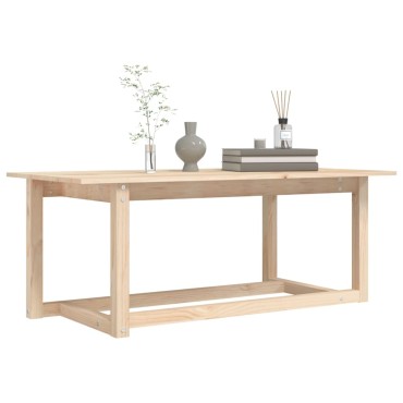 vidaXL Τραπεζάκι Σαλονιού 110x55x45cm από Μασίφ Ξύλο Πεύκου 1 τεμ.