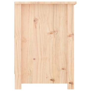 vidaXL Έπιπλο Τηλεόρασης 103x36,5x52cm από Μασίφ Ξύλο Πεύκου