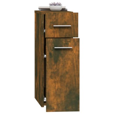 vidaXL Συρταριέρα Γενικής Χρήσης Καπν. Δρυς 20x45,5x60cm Επεξ. Ξύλο 1 τεμ.