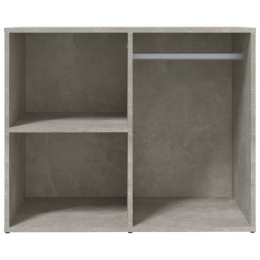 vidaXL Ντουλάπι Γκρι Σκυροδέματος 80x40x65cm Επεξεργασμένο Ξύλο 1 τεμ.